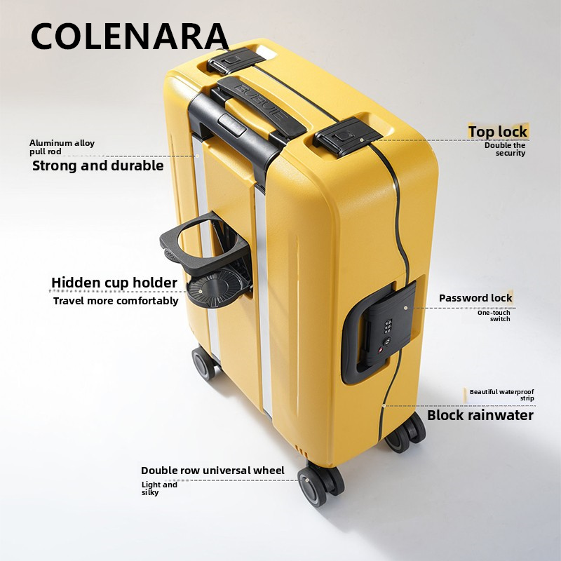 Spinner Wheel Rolling Suitcase 20 Inch - Valigia da Viaggio COLENARA 20/24/28/32 Pollici,