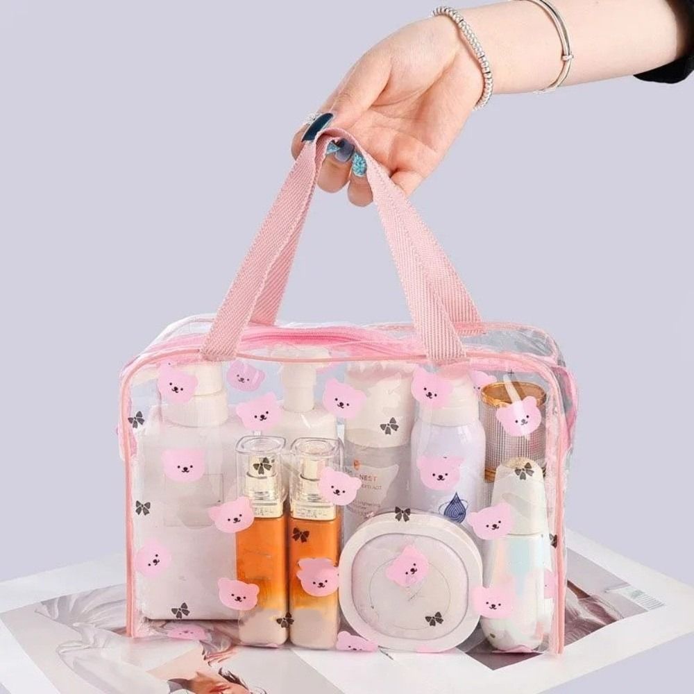 Cosmetic Bags - Borsa da toilette portatile, capiente, in