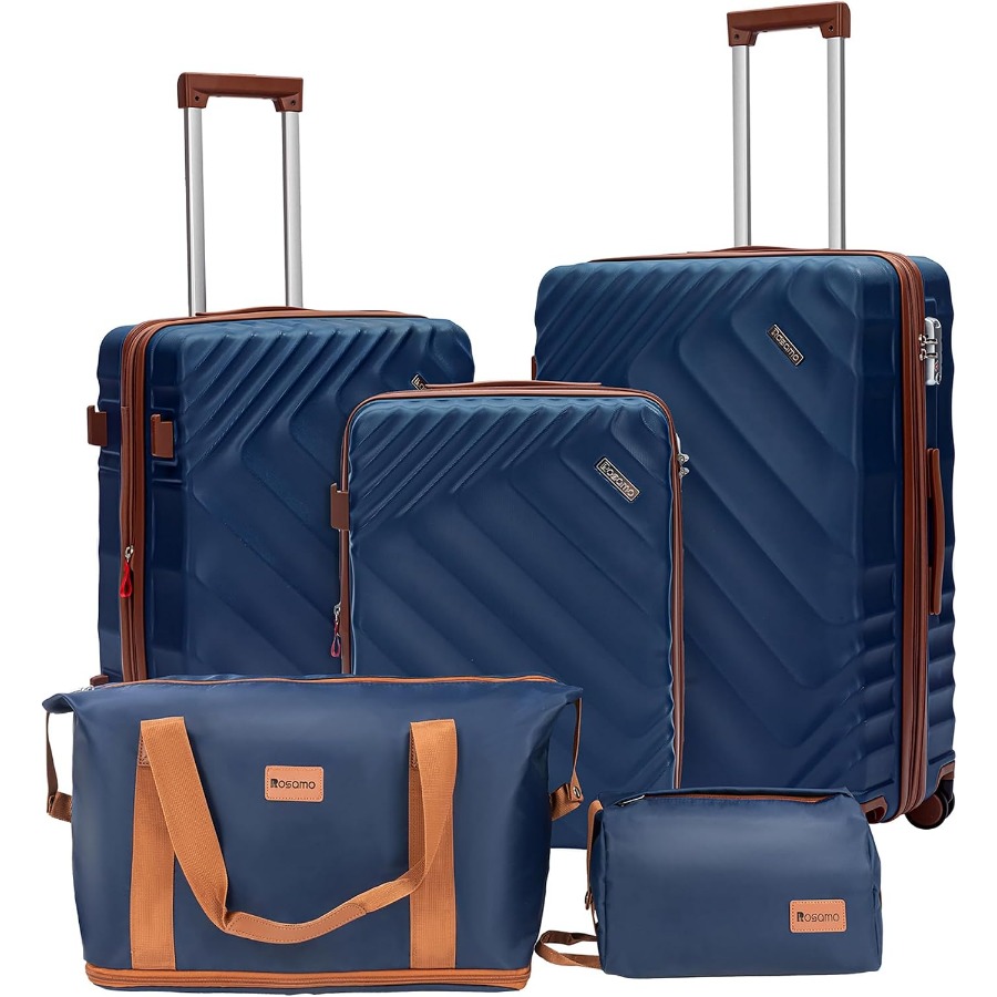 Expandable Hard Shell Luggage Set - Set di valigie rigide espandibili da