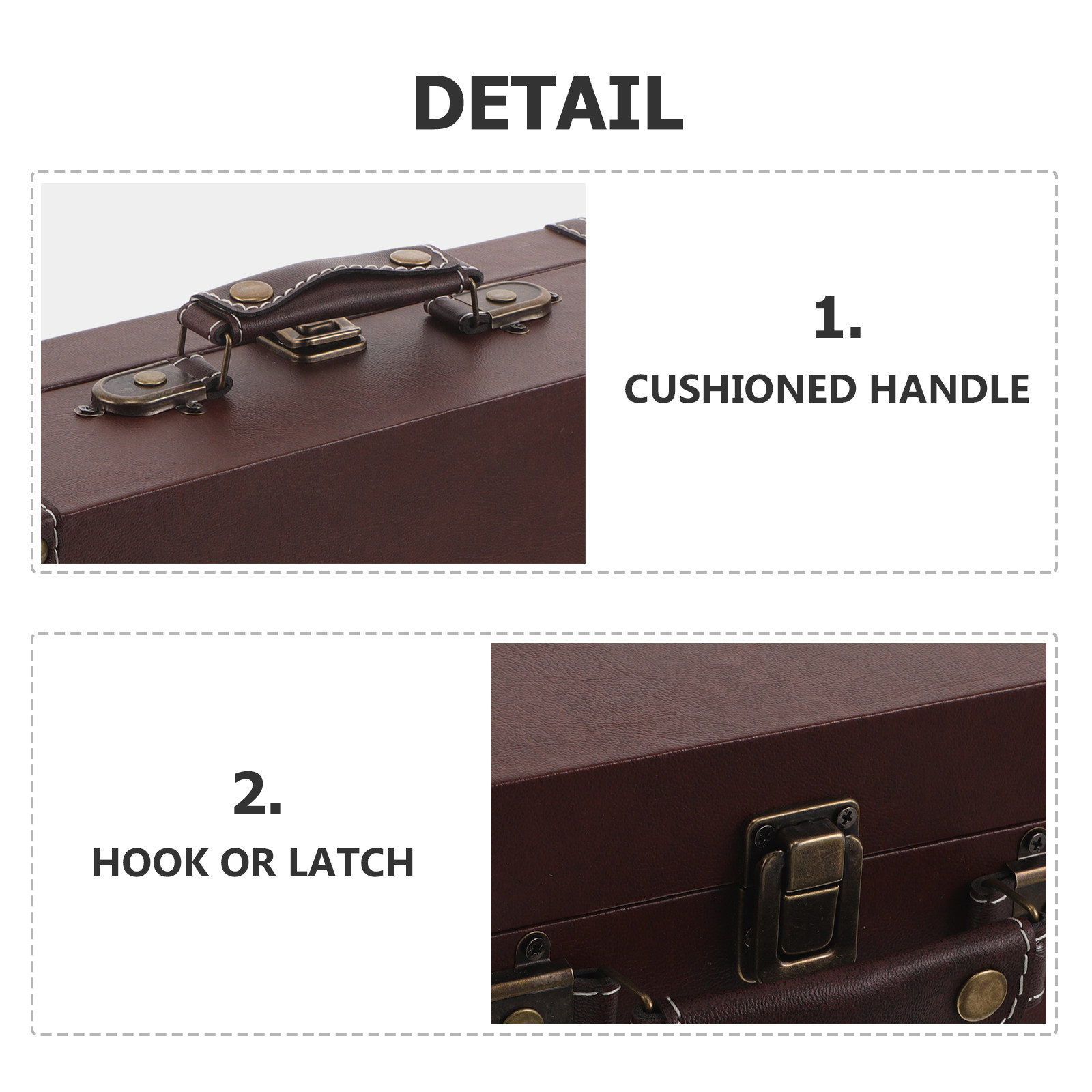 Scatola portaoggetti in legno  - Retro Vintage Trunk Suitcase recensione e prezzo