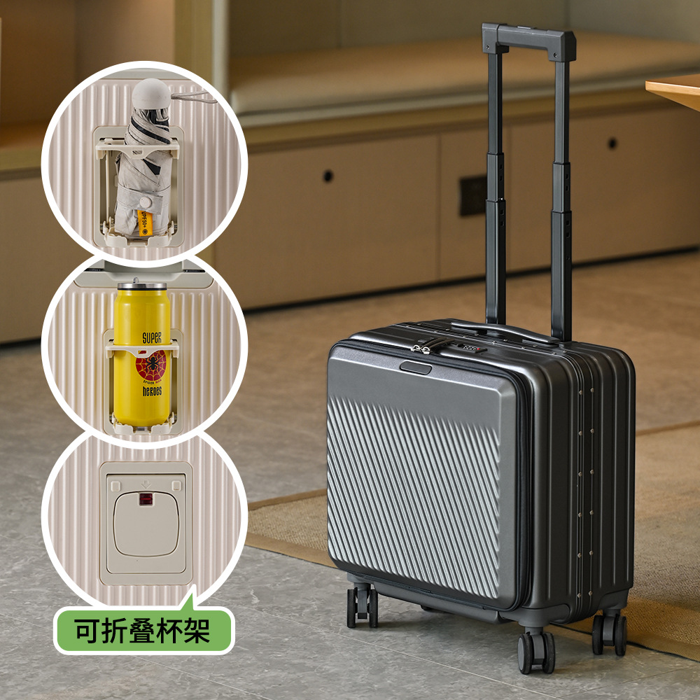 Valigia da cabina con apertura - Aluminum Frame Carry On Luggage recensione e prezzo