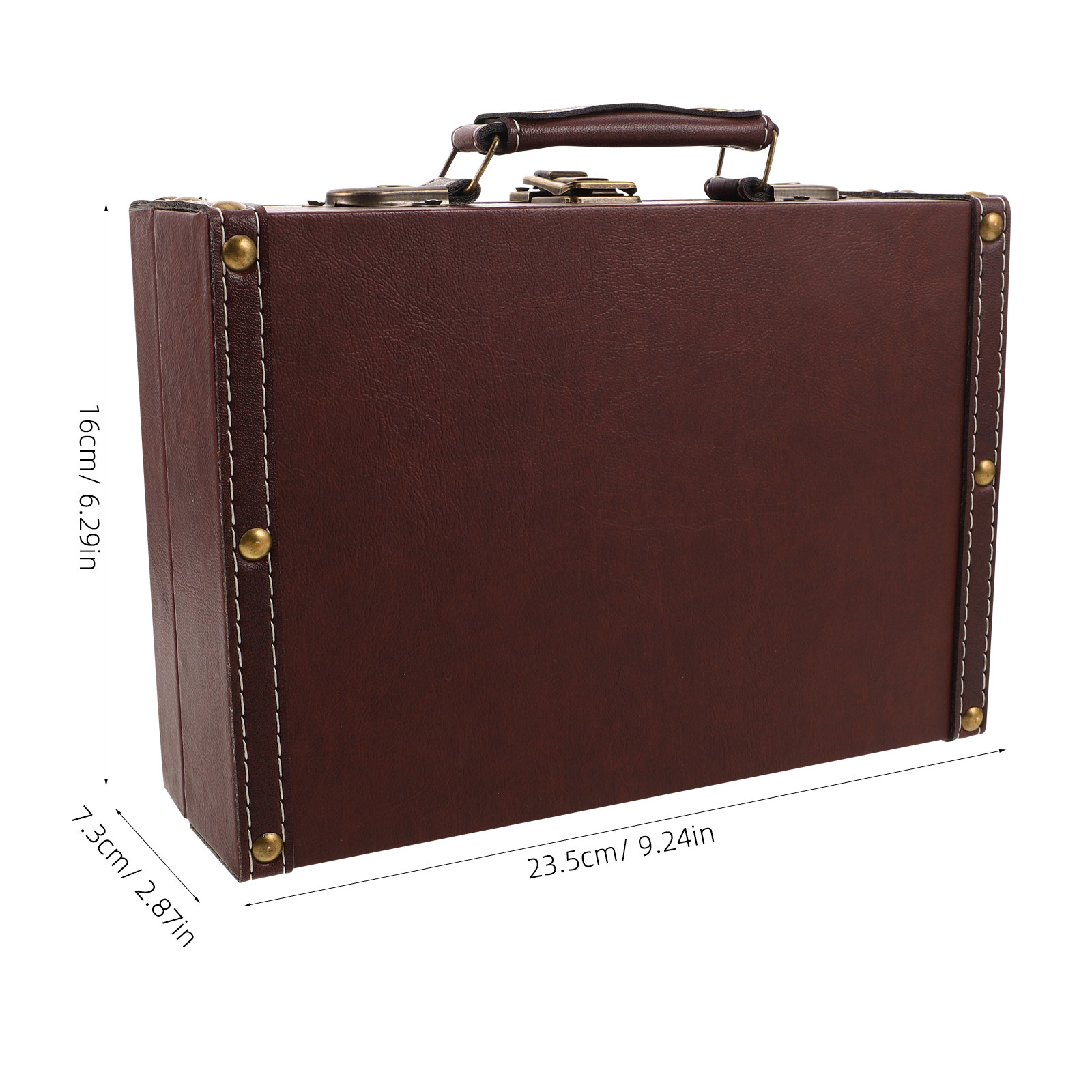 Scatola portaoggetti in legno  - Retro Vintage Trunk Suitcase recensione e prezzo