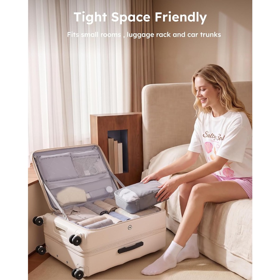 Set di valigie espandibili con - Expandable Hard Shell Luggage Set recensione e prezzo