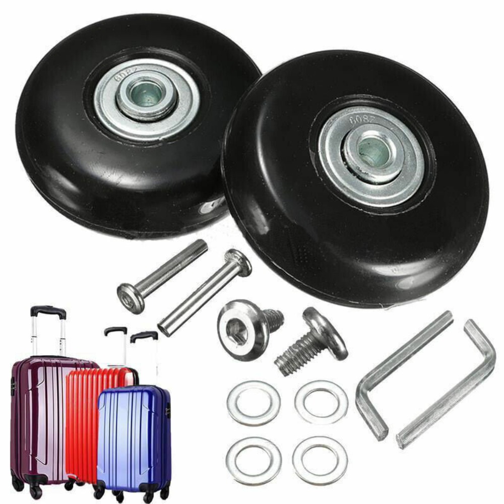 2 pezzi Sostituisci ruote con  - Silent Replacement Luggage Wheels recensione e prezzo
