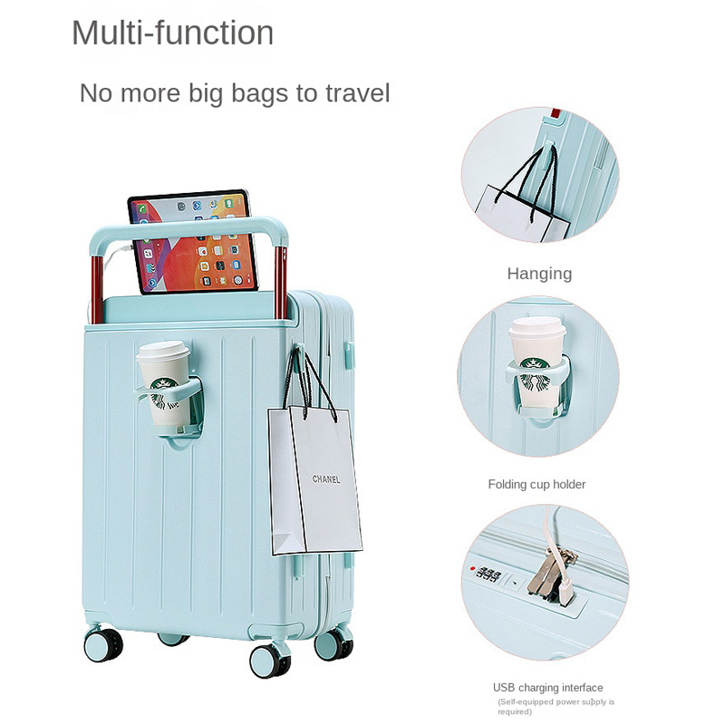 Valigia da viaggio con manico  - Spinner Wheel Rolling Suitcase 20 Inch recensione e prezzo