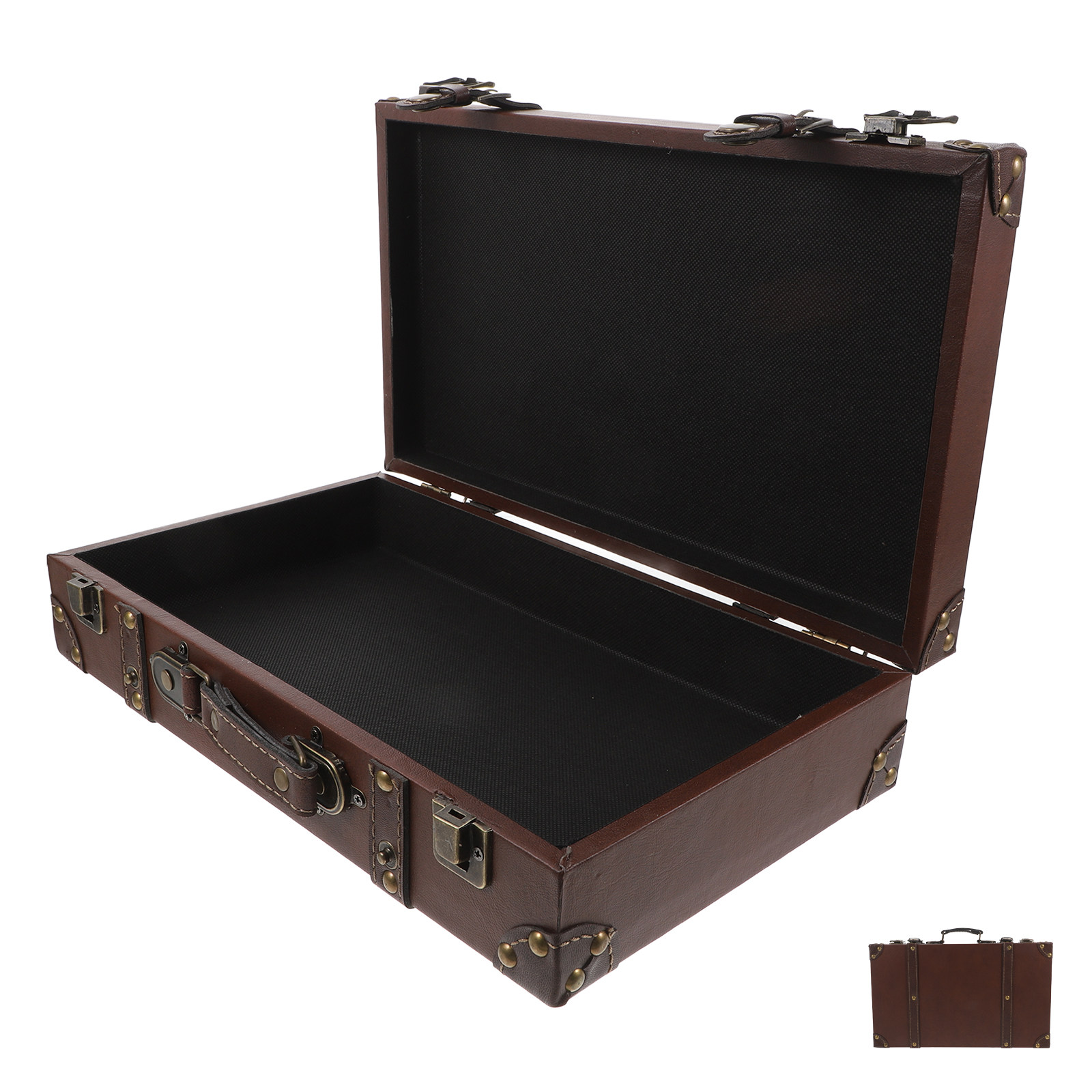 Valigia Vintage Britannica, Ba - Retro Vintage Trunk Suitcase recensione e prezzo